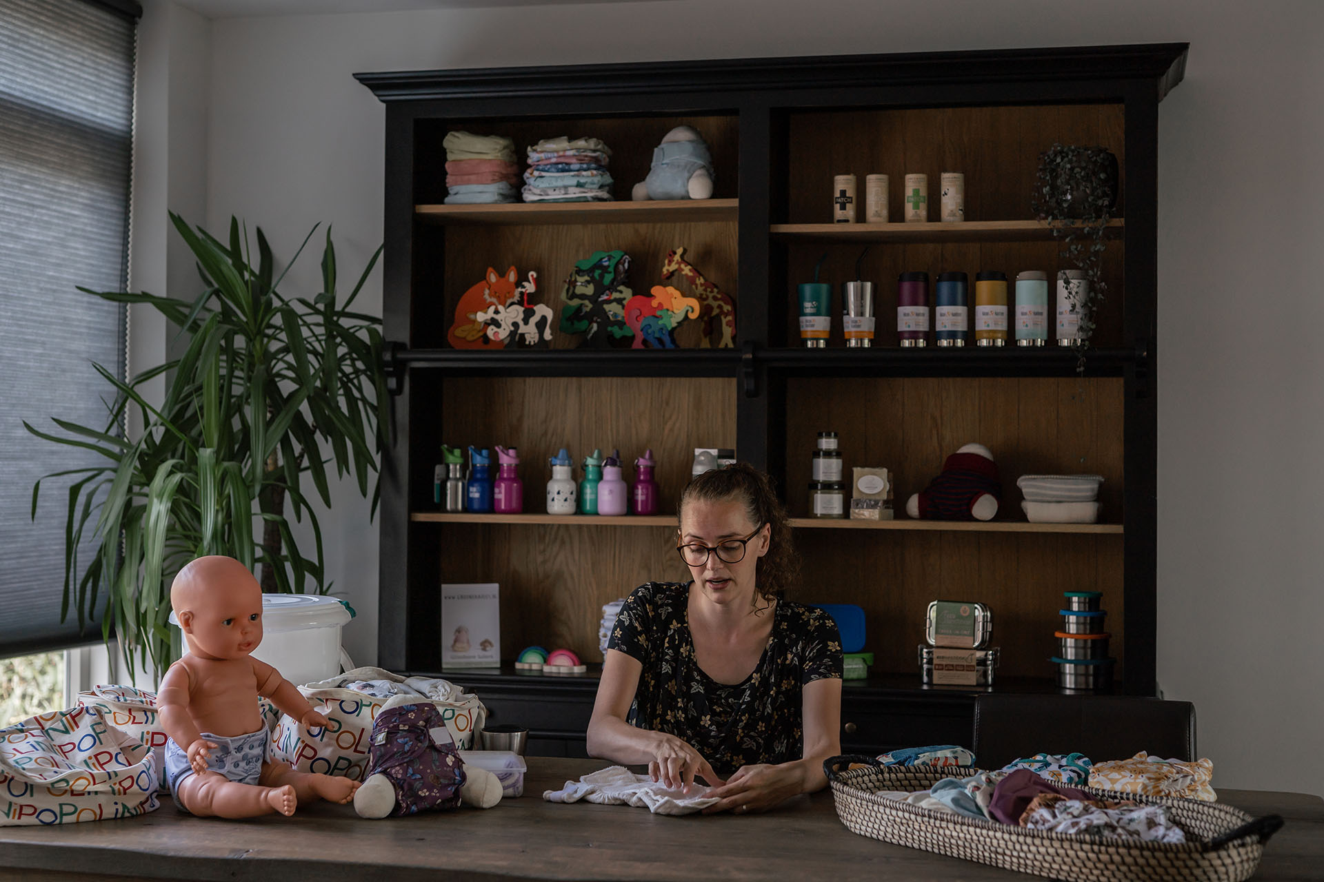 Groene Aapjes Wasbare luiers & andere babyspullen